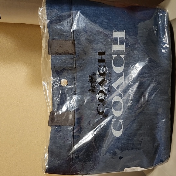 Coach Handbags - Coach Denim Tote Bag NWT NBU